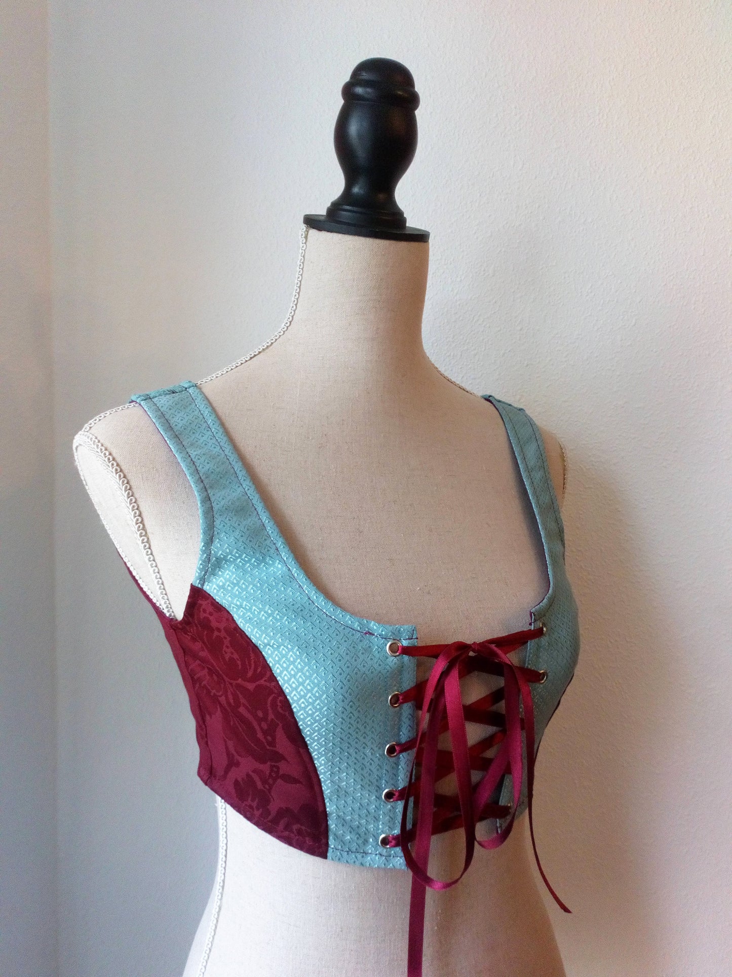 Pixie short corset vest
