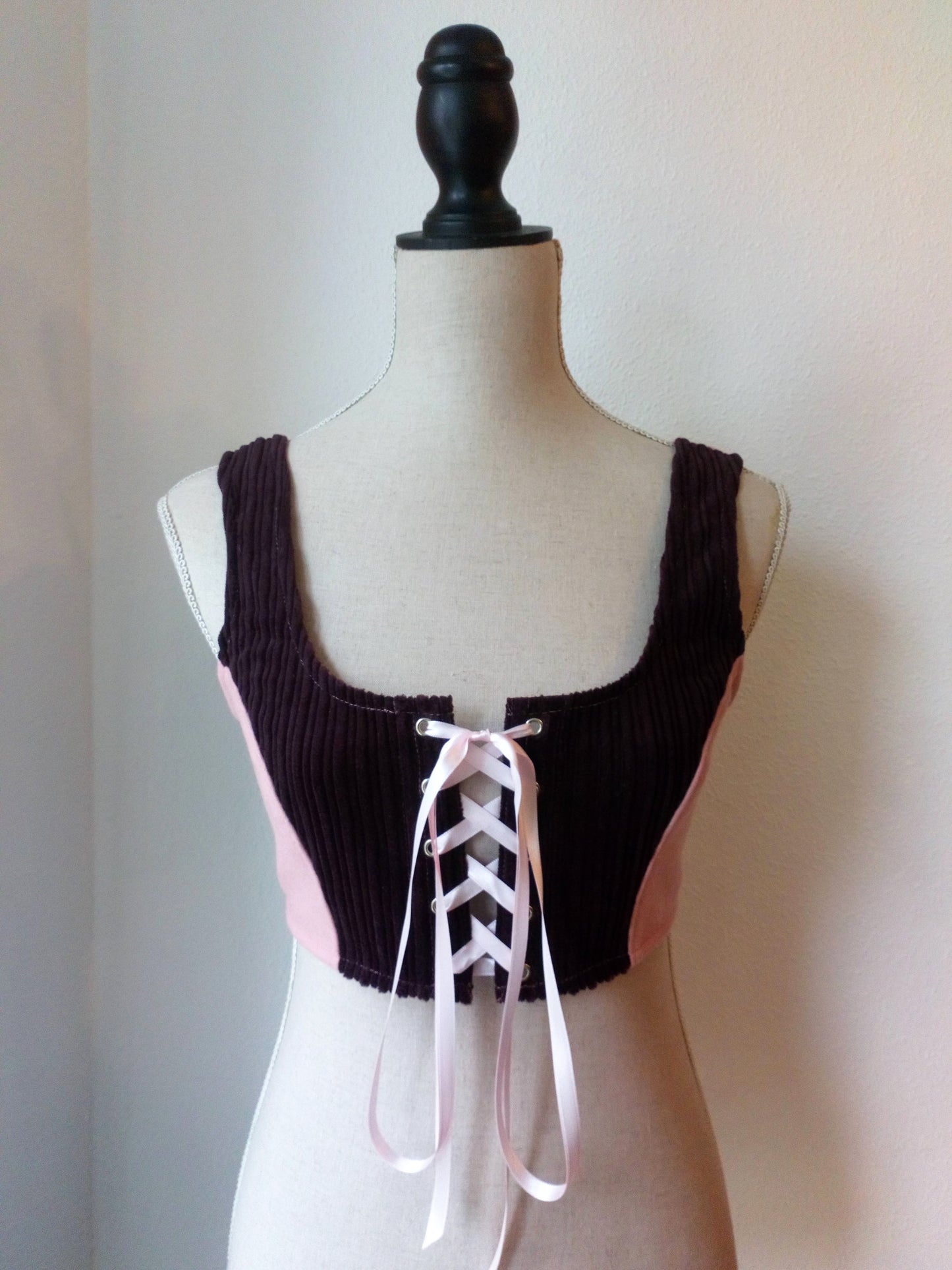 Medieval style short corset