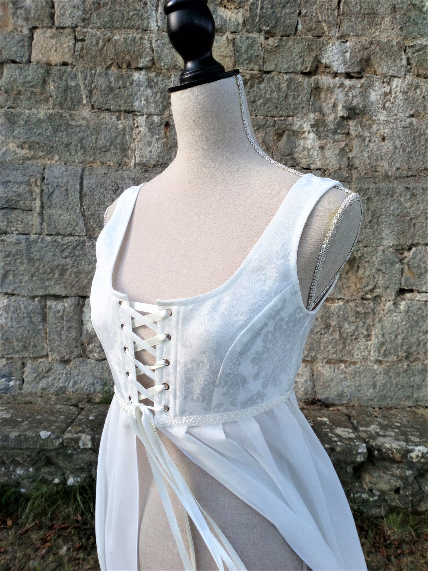 Regency corset dress