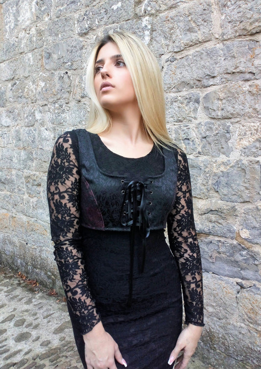 Gothic corset vest